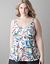 Paisley swim tank with built in Cacique no wire bra
