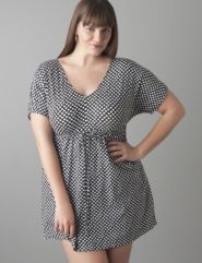 Polka dot swim cover up by Cacique