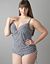 Plus size maillot swim suit by Cacique