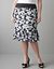 Reversible chiffon skirt by Lane Bryant