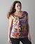 Floral ruffle blouse by Lane Bryant
