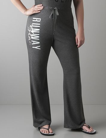 Runway Glam graphic sweat pant by Cacique