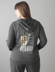 Runway Glam graphic hoodie by Cacique