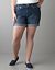 Rolled cuff denim short by Seven7