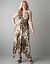 Full figure Leopard halter maxi dress by Seven7