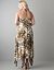 Full figure Leopard halter maxi dress by Seven7