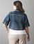 Heavy stitch denim jacket by Lane Bryant