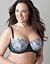 Colored zebra demi bra by Cacique