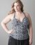 Plussize swimsuit with built in no wire bra by Cacique