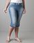 Released hem denim crop by Seven7