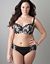 Lace overlay balconette bra by Cacique