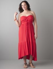 Strapless knit dress by Seven7
