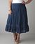 Gauze peasant skirt by DKNY JEANS