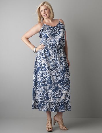 Floral maxi dress by DKNY JEANS
