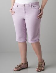 Colored denim short by DKNY JEANS