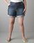 Rolled cuff denim short by Lane Bryant