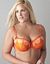 Flame embroidered mesh demi bra by Cacique