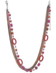 Multi chain bead necklace by Lane Bryant