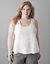 Full figure Layered eyelet tank by Lane Bryant