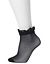 Leopard & lace cuff sock 2-pack by Lane Bryant