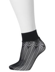 Scalloped & ruffled sock 2-pack by Lane Bryant