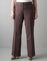 Plus sized Patterned classic trouser by Lane Bryant