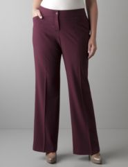 Plus sized classic trouser by Lane Bryant