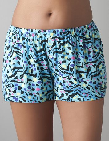 Tru to You colorful animal sleep short by Cacique