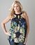 Beaded halter top by Lane Bryant