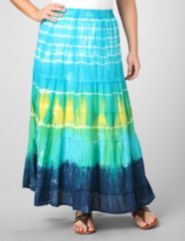 Janis Tye Dye Skirt by Lane Bryant Outlet