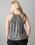 Snake print beaded halter top  by Lane Bryant