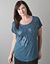 Plus size Sequin tee by Lane Bryant