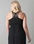 Full figure Crochet back maxi dress by Lane Bryant