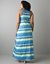 Ombre stripe maxi dress PJ by Cacique