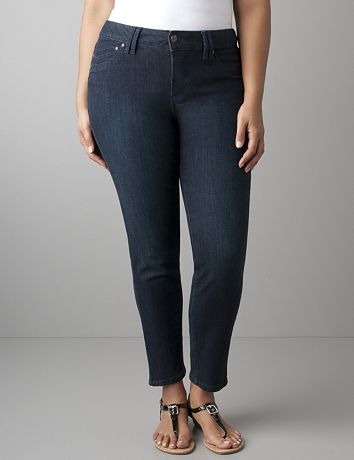 Full figure Power stretch skinny denim by Lane Bryant