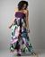 Plus size Smocked chiffon maxi dress by Lane Bryant