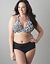 Animal print no-wire bikini top by Cacique