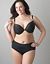 Studded plunge bikini top by Cacique