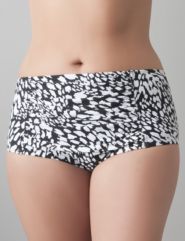 Animal print swim hipster by Cacique