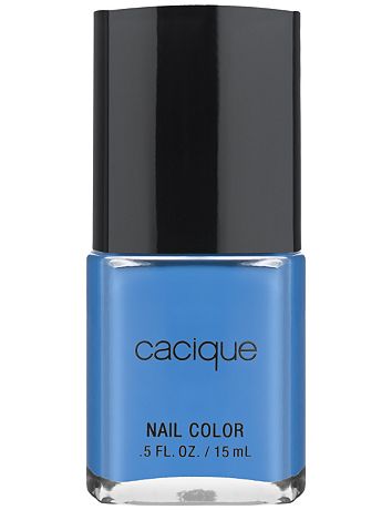 Ocean Blue nail color by Cacique
