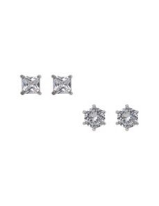 Cubic zirconium earrings duo by Lane Bryant