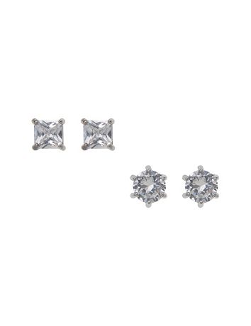 Cubic zirconium earrings duo by Lane Bryant