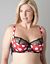 Polka dot French balconette bra by Cacique
