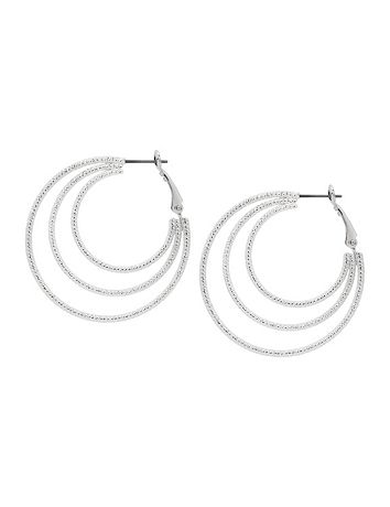 Triple hoop earrings by Lane Bryant