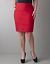 Colored denim bandage skirt by Lane Bryant