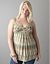 Twist front tube top by Lane Bryant