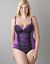 Satin & lace corset by Cacique
