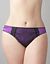Satin & lace thong panty by Cacique