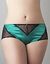 Satin & lace boyshort panty by Cacique