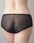 Satin & lace boyshort panty by Cacique